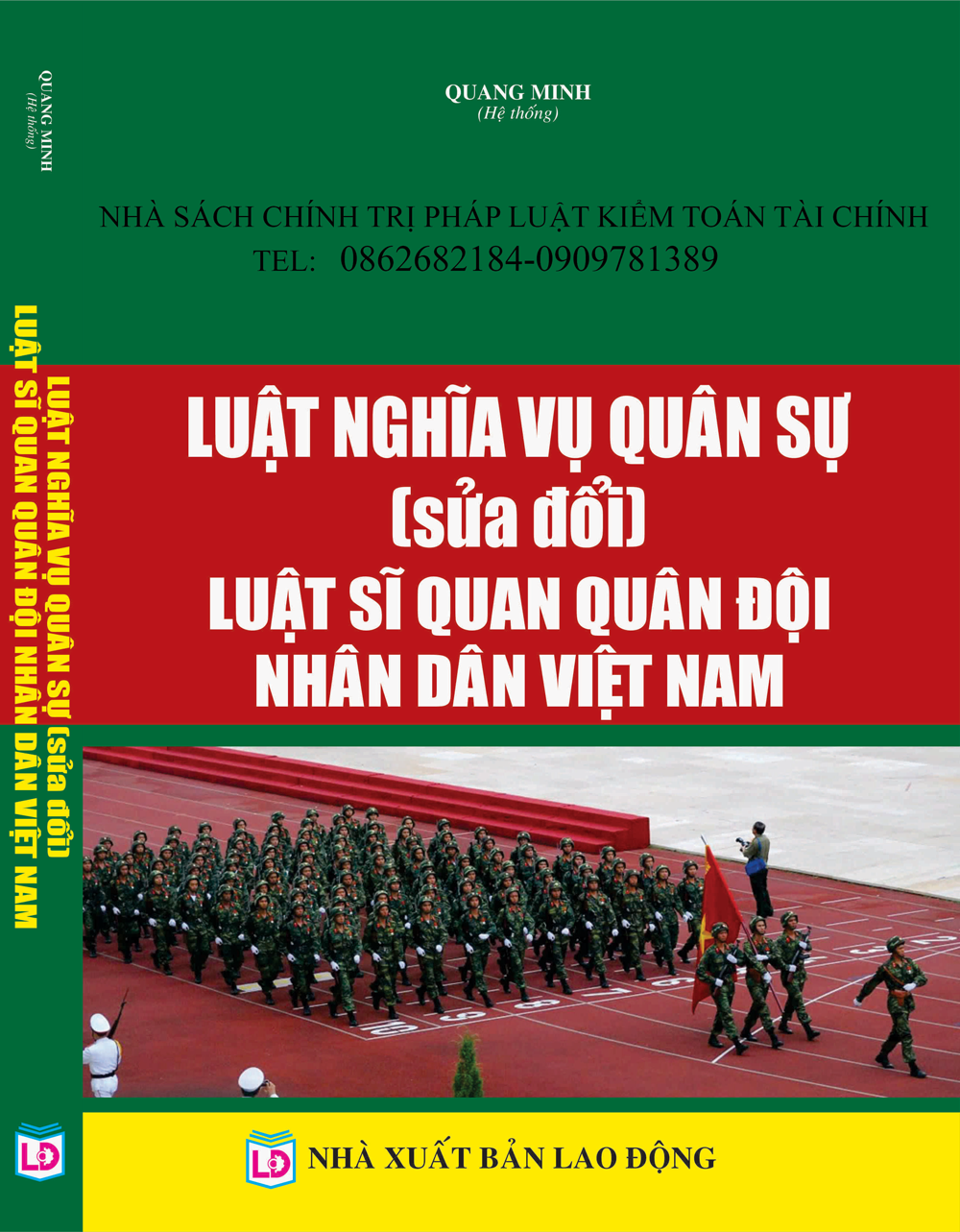 LUẬT SĨ QUAN QUÂN ĐỘI NHÂN DÂN (SỬA ĐỔI BỔ SUNG)