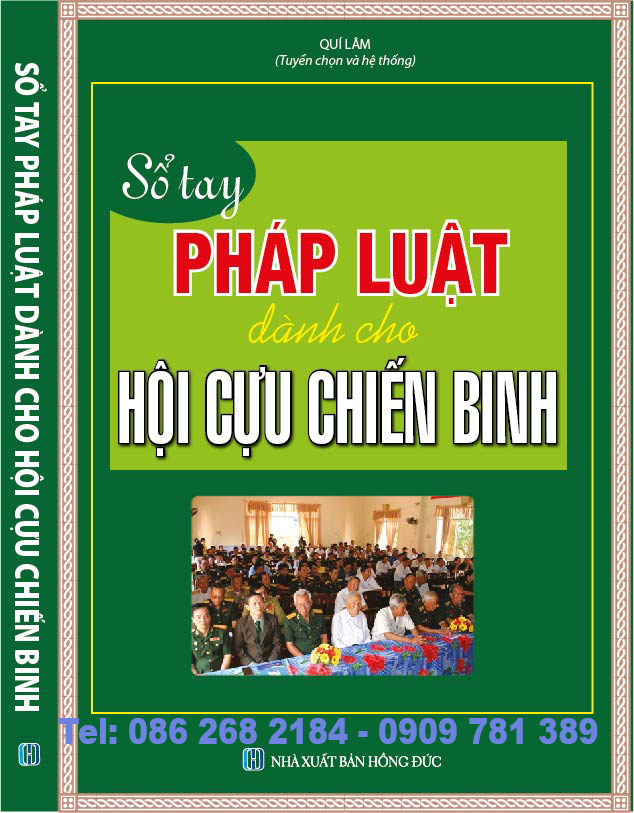 SỔ TAY PHÁP LUẬT DÀNH CHO HỘI CỰU CHIẾN BINH