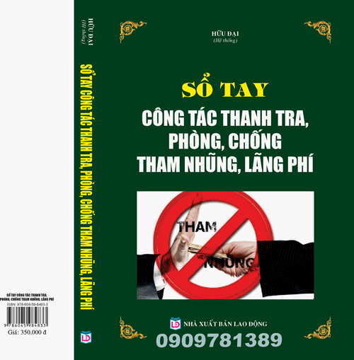 SỔ TAY CÔNG TÁC THANH TRA, PHÒNG, CHỐNG THAM NHŨNG, LÃNG PHÍ