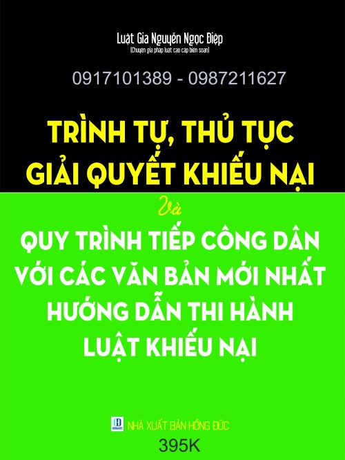 TRINH TU THU TUC GIAI QUYET KHIEU NAI…. Bia Quang cao