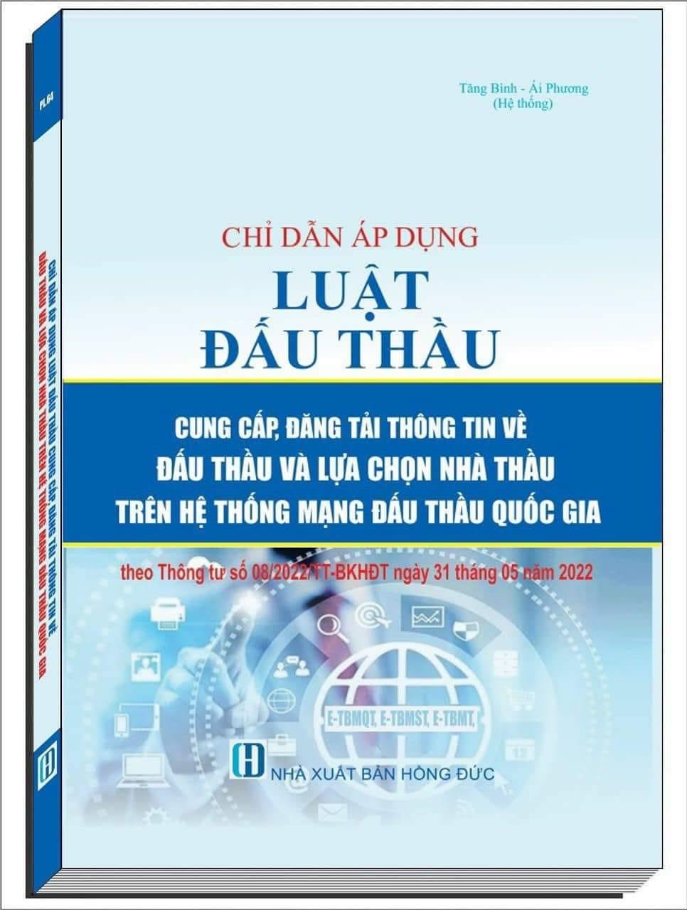 Chỉ Dẫn Áp Dụng Luật Đấu Thầu Cung Cấp, Đăng Tải Thông Tin Về Đấu Thầu Và Lựa Chọn Nhà Thầu Trên Hệ Thống Mạng Đấu Thầu Quốc Gia