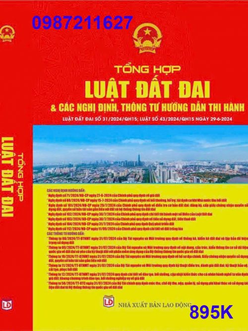 Tổng Hợp Luật Đất Đai Và Các Nghị Định, Thông Tư Hướng Dẫn Thi Hành