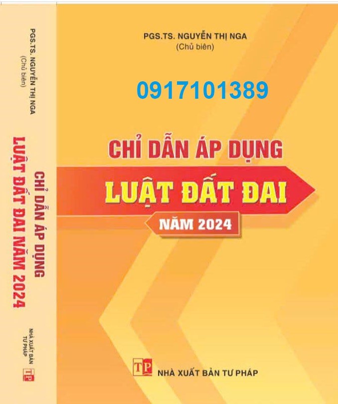 CHỈ DẪN ÁP DỤNG LUẬT ĐẤT ĐAI 2024