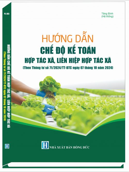 HƯỚNG DẪN CHẾ ĐỘ KẾ TOÁN  HỢP TÁC XÃ,  LIÊN HIỆP HỢP TÁC XÃ