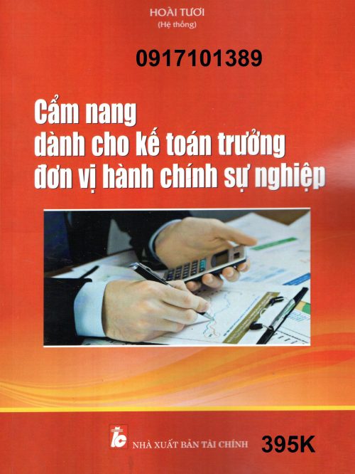 CẨM NANG DÀNH CHO KẾ TOÁN TRƯỞNG ĐVHCSN