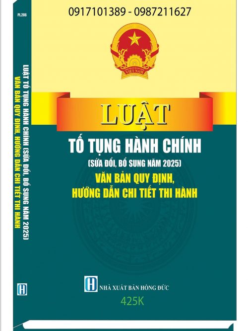 LUẬT TỐ TỤNG HÀNH CHÍNH 2025