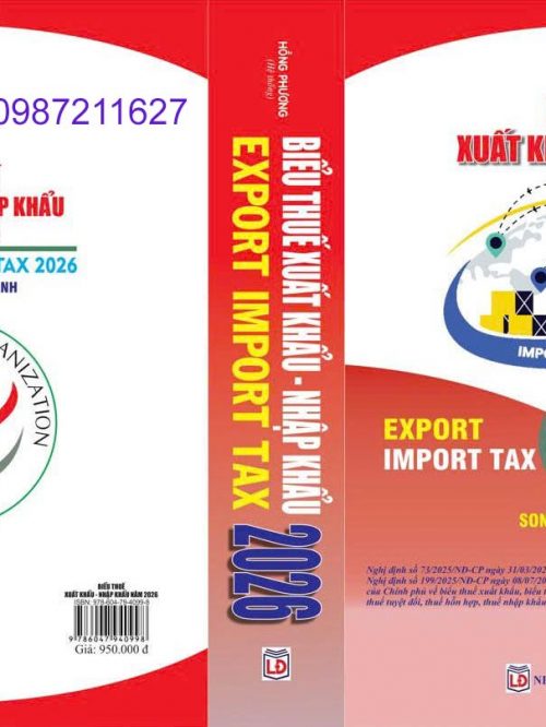 biểu thuế xn khẩu 2026