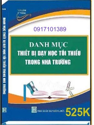 DANH MỤC THIẾT BỊ DẠY HỌC TỐI THIỂU TRONG NHÀ TRƯỜNG