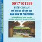 Tài Liệu Công Tác Thư Viện - Tiêu Chuẩn Thư Viện Cơ Sở Giáo Dục Mầm Non Và Phổ Thông - Hướng Dẫn Hoạt Động Thư Viện Lưu Động, Luân Chuyển Tài Nguyên Thông Tin