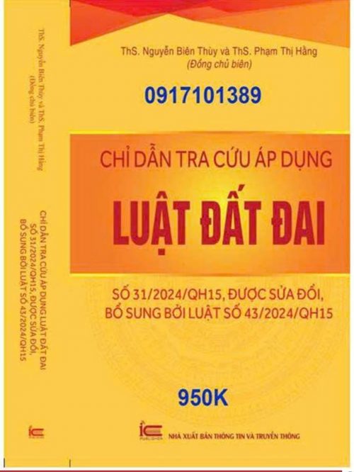 CHỈ DẪN TRA CỨU ÁP DỤNG LUẬT ĐẤT ĐAI