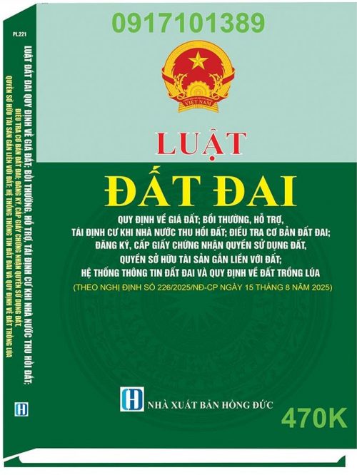 LUẬT ĐẤT ĐAI QUY ĐỊNH VỀ GIÁ ĐẤT; BỒI THƯỜNG, HỖ TRỢ, TÁI ĐỊNH CƯKHI NHÀ NƯỚC THU HỒI ĐẤT.