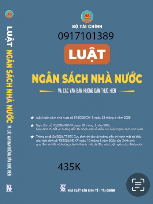 LUẬT NGÂN SÁCH NHÀ NƯỚC